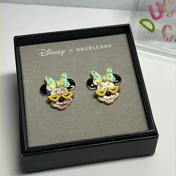 NEW Baublebar x Disney Minnie Mouse with sunglasses and a pineapple bow - Picture 1 of 5